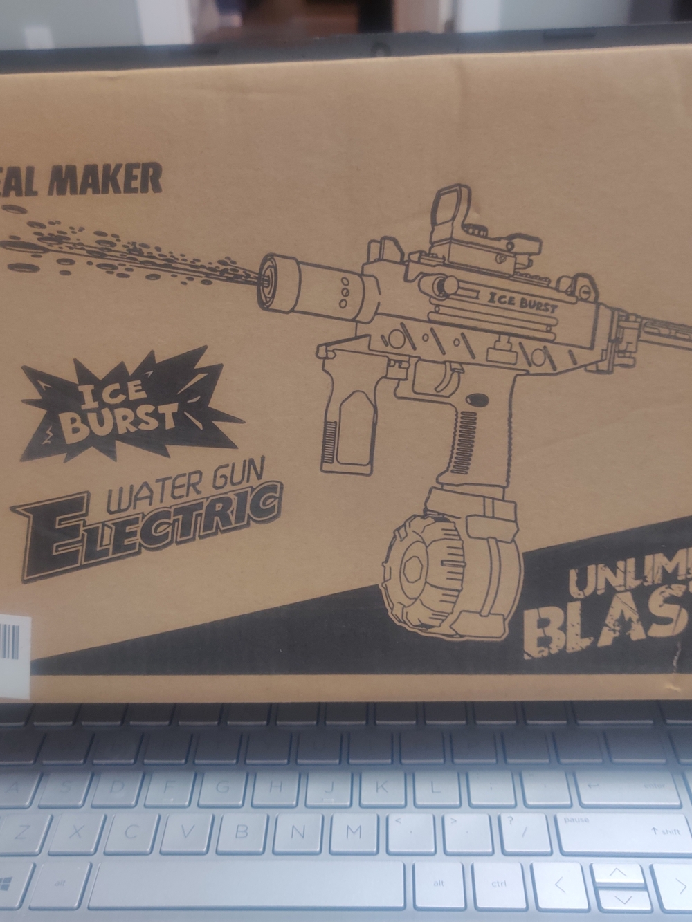 Ice Burst Electric Water Gun - Fun In The Sun